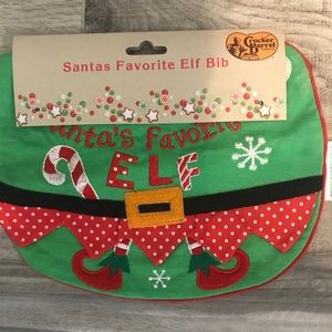 Santa’s Favorite Elf bib